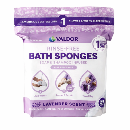 VALDOR Disposable Bathing Wipes