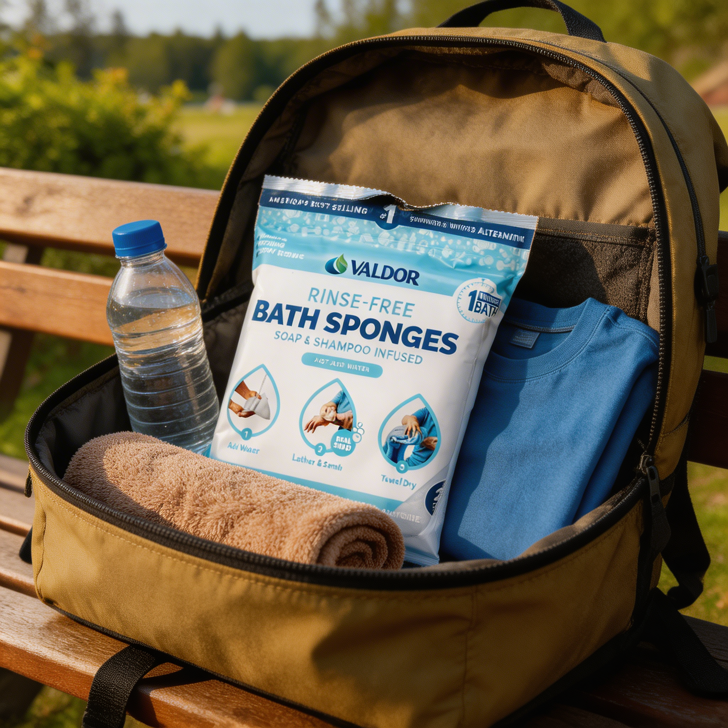 VALDOR Disposable Bathing Wipes